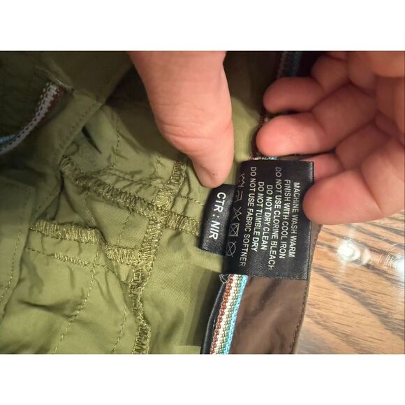 Sherpa Green Brown Adventure Gear Active Colorblock Pencil Skirt Size 4 - Picture 5 of 5